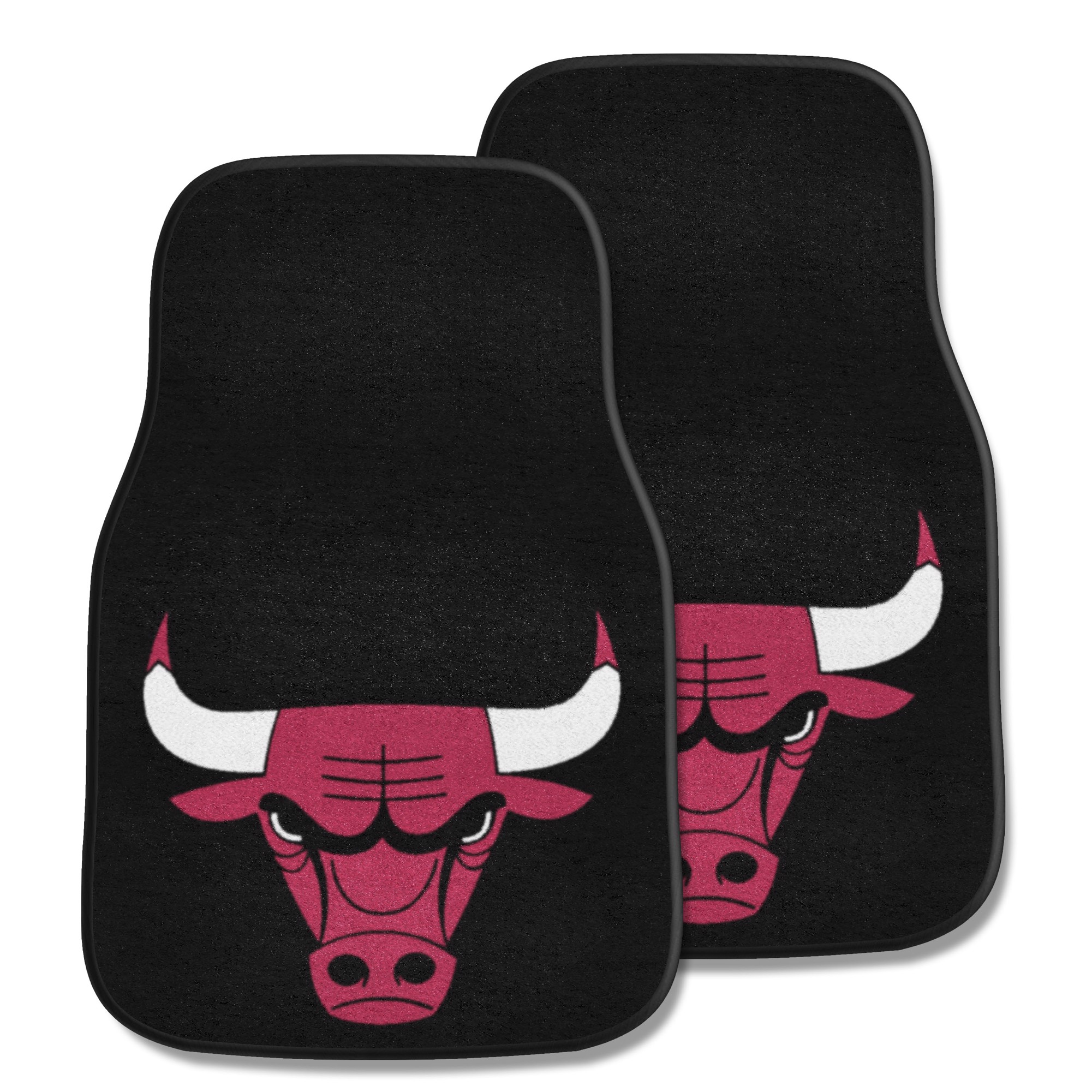 Chicago Bulls 2-pc Carpet Car Mat Set - Fanmats