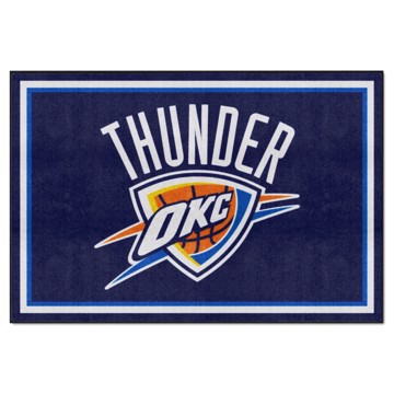 Oklahoma City Thunder Gifts NBA Living Room Carpet Rug Home Decor - REVER  LAVIE