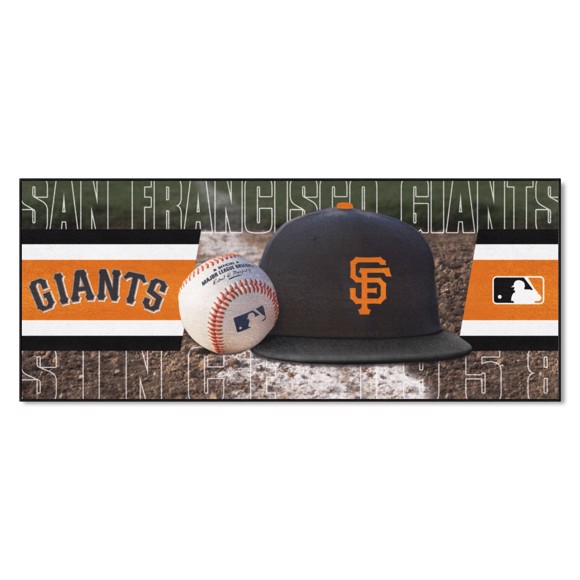 Picture of San Francisco Giants Baseball Runner