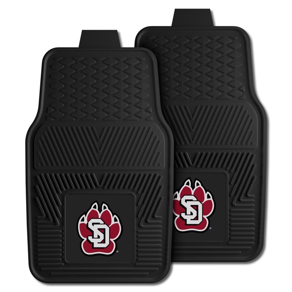 Picture of South Dakota Coyotes 2-pc Vinyl Car Mat Set