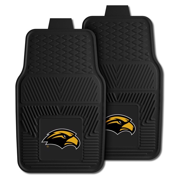 Picture of Southern Miss Golden Eagles 2-pc Vinyl Car Mat Set