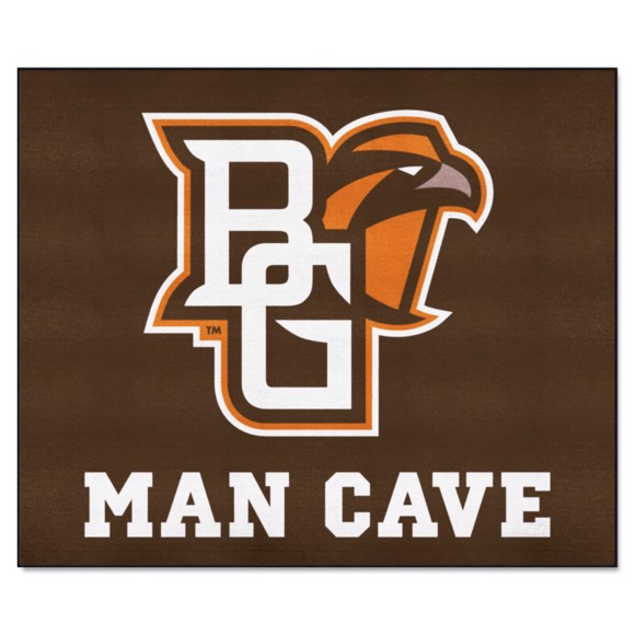 Area Rug with Cleveland Browns (Brown Background) sports team logo!