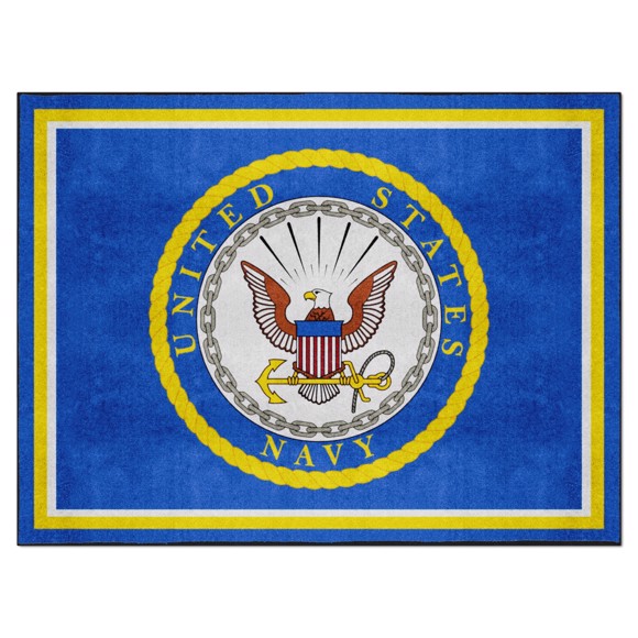 Picture of U.S. Navy 8X10 Plush Rug