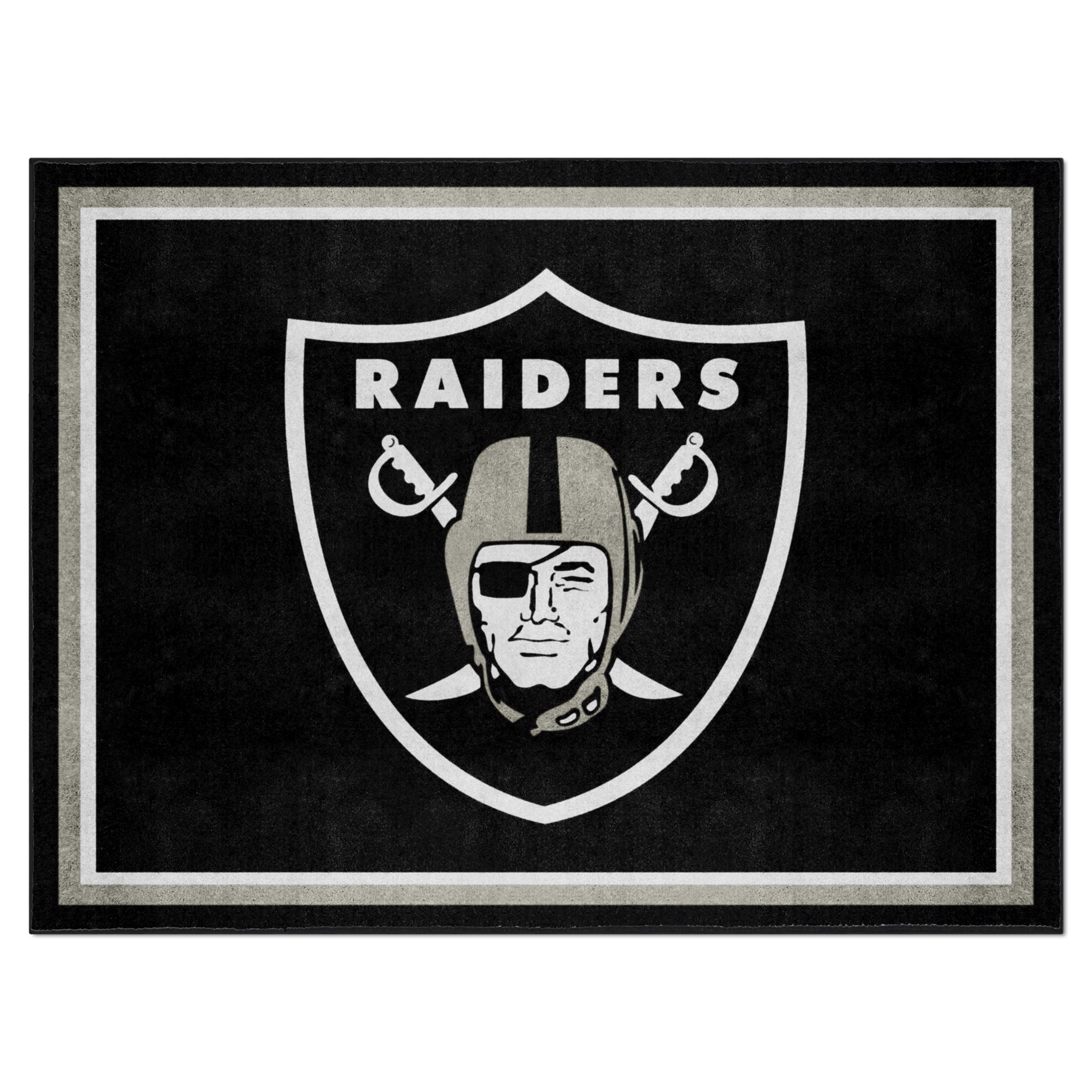 NFL Las Vegas Raiders 8.5 x 11 Metal Parking Sign - Great for Man Cave,  Bed Room, Office, Home Décor By Rico Industries