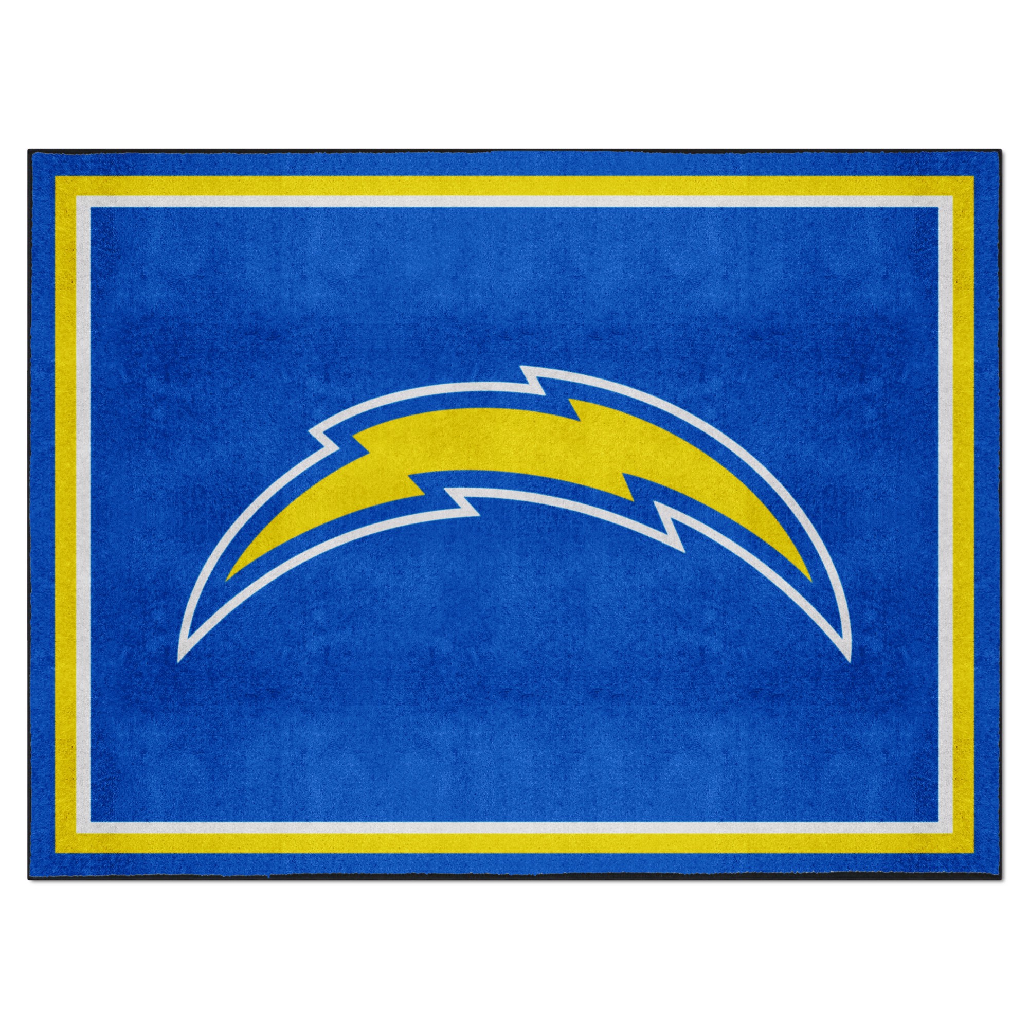 Fanmats Los Angeles Chargers 8ft. x 10 ft. Plush Area Rug