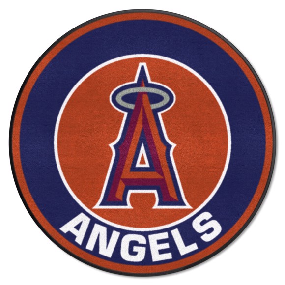 Fanmats Anaheim Angels Roundel Mat - Retro Collection