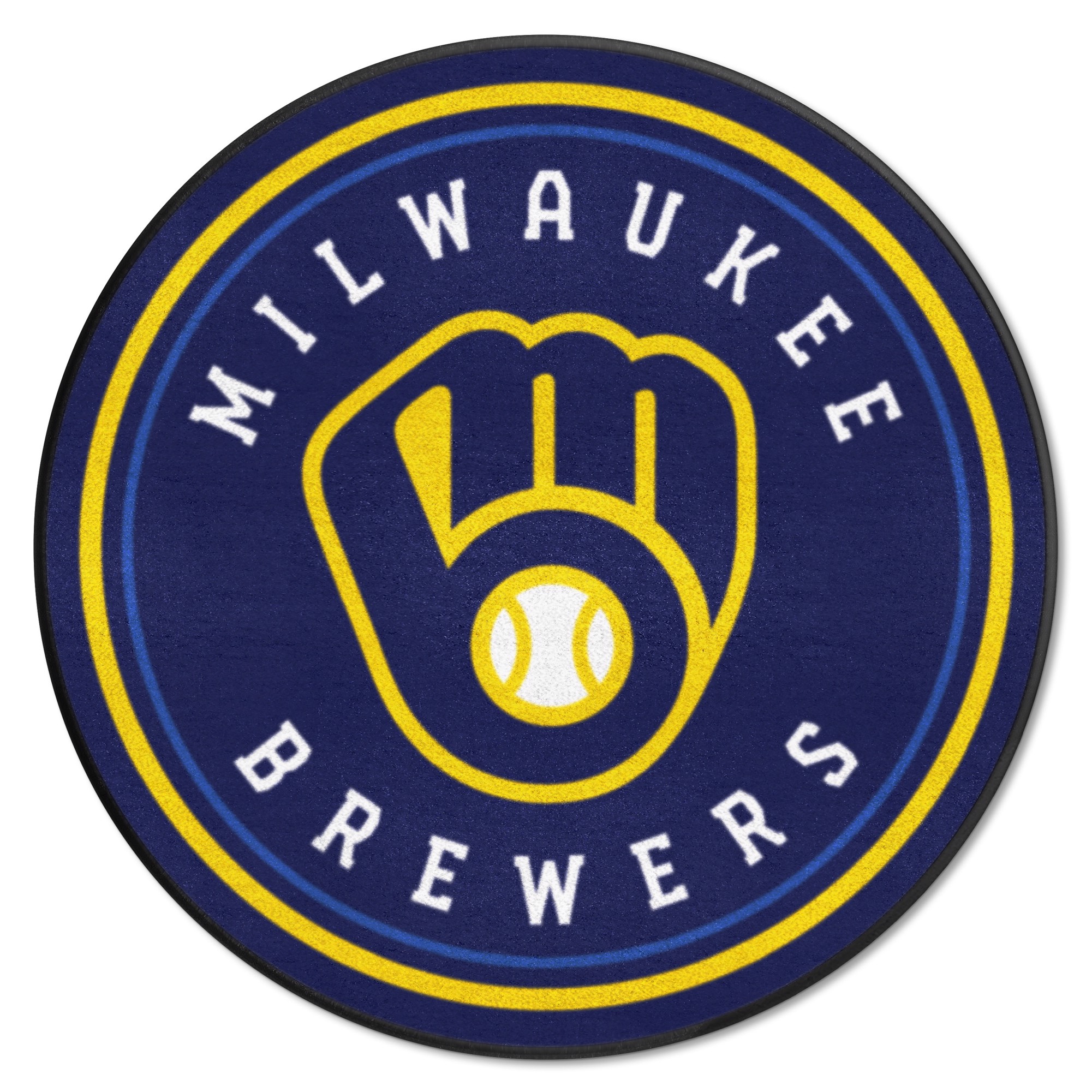 Fanmats Milwaukee Brewers Roundel Rug - 27in. Diameter