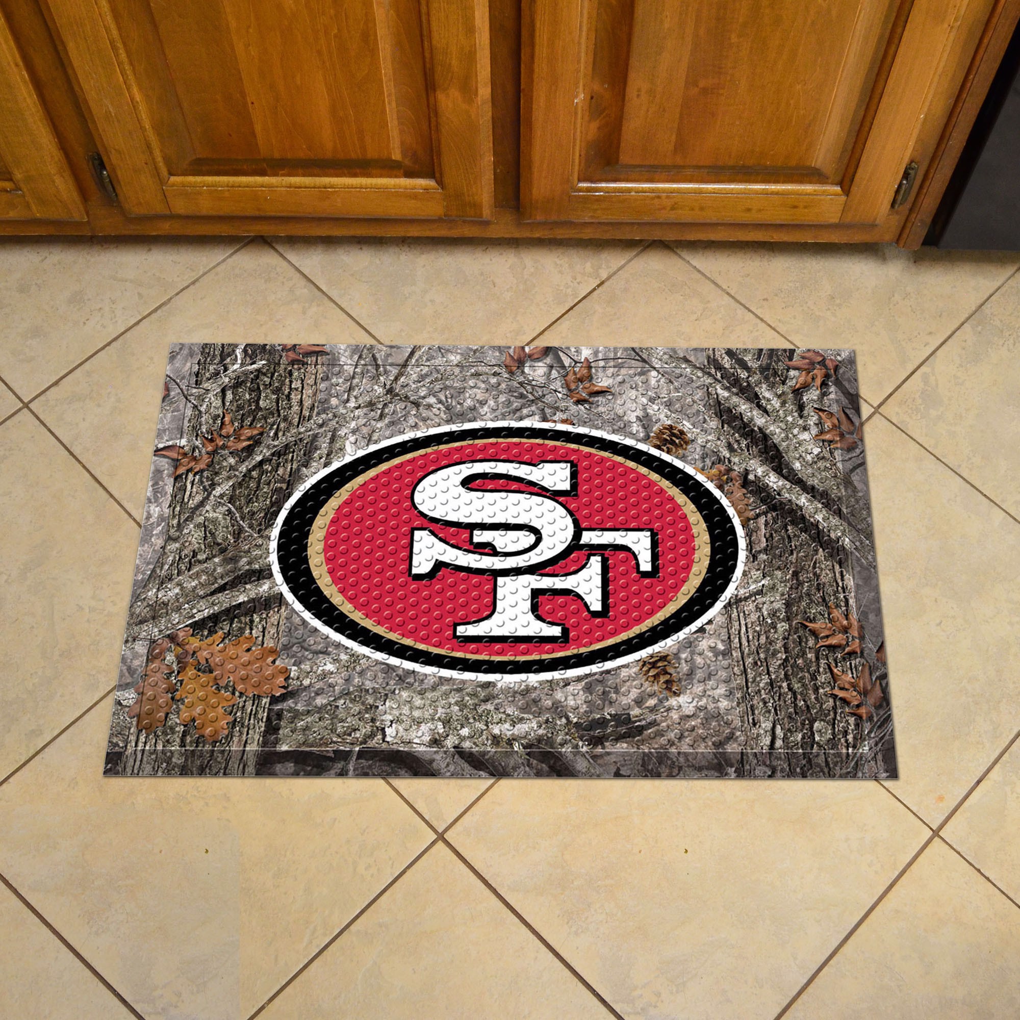 Fanmats | San Francisco 49ers Camo Scraper Mat