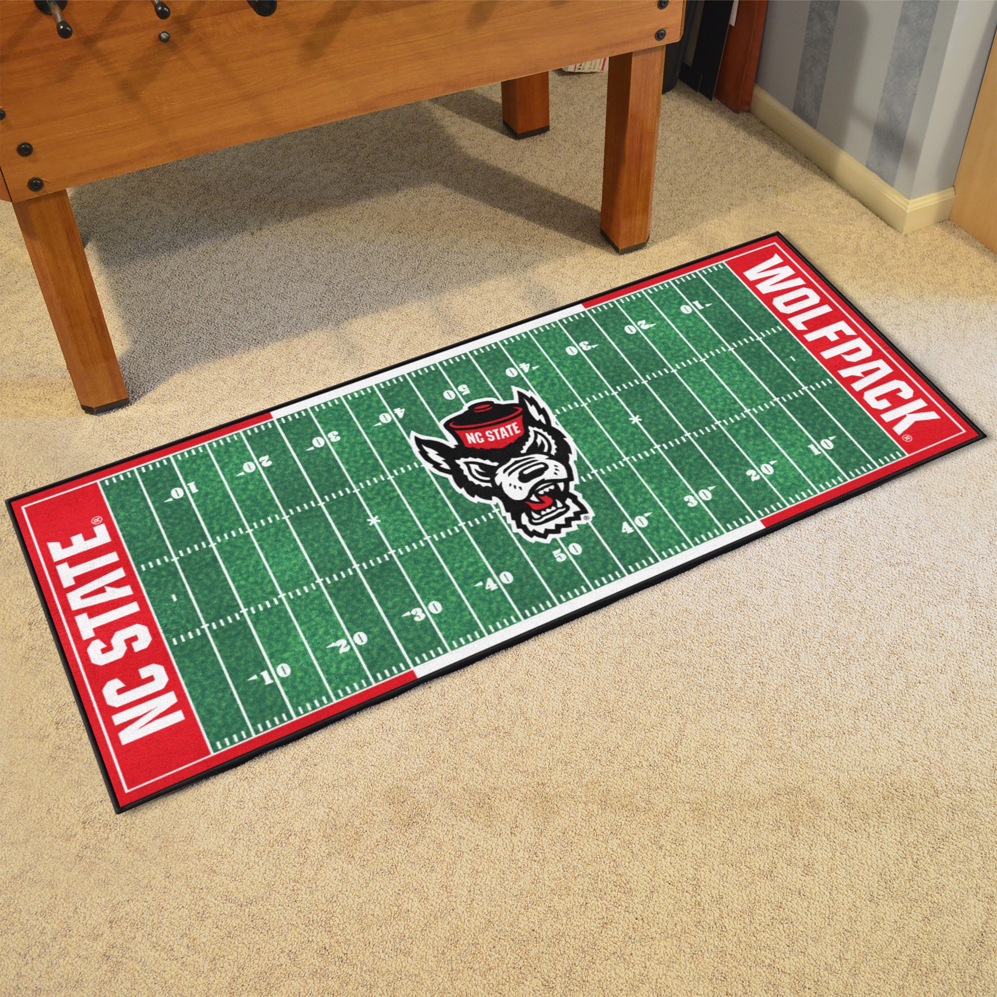 Fanmats | NC State Wolfpack Football Field Runner