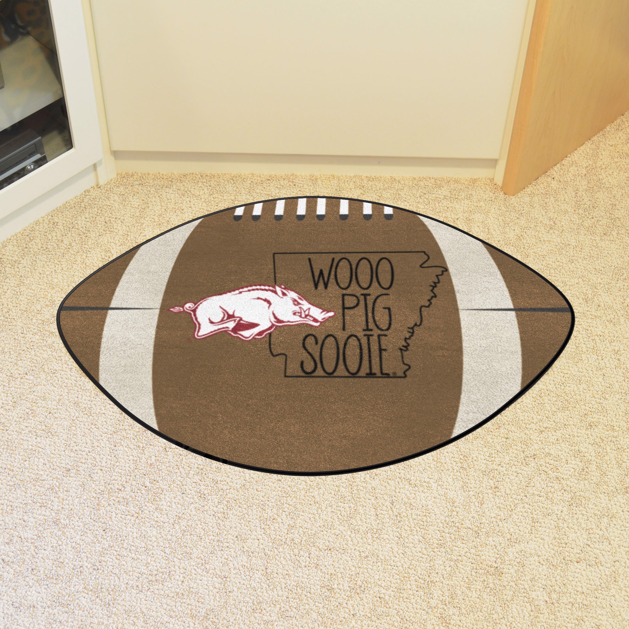 Fanmats | Arkansas Razorbacks Southern Style Football Mat