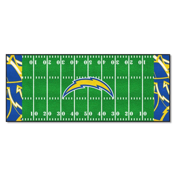 FANMATS NFL Green Bay Packers Nylon Face Football Field Runner