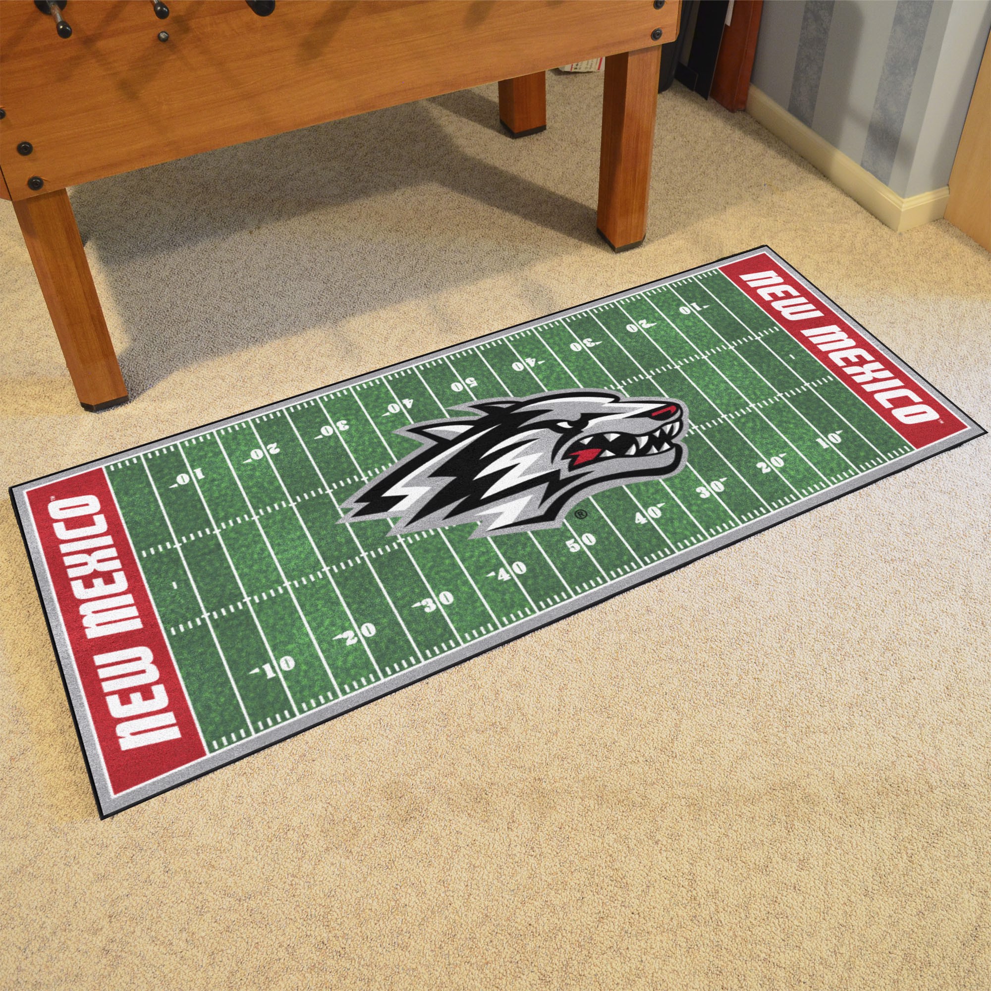 New Mexico Lobos Football Field Runner | Fanmats - Sports Licensing ...