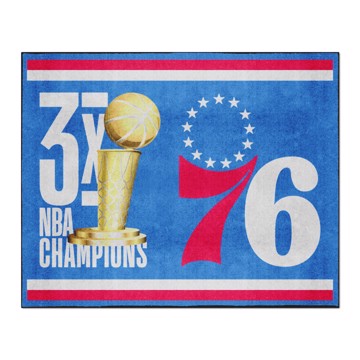 Fanmats NBA Philadelphia 76ers Mini Decals 12-Pack – Sportzzone
