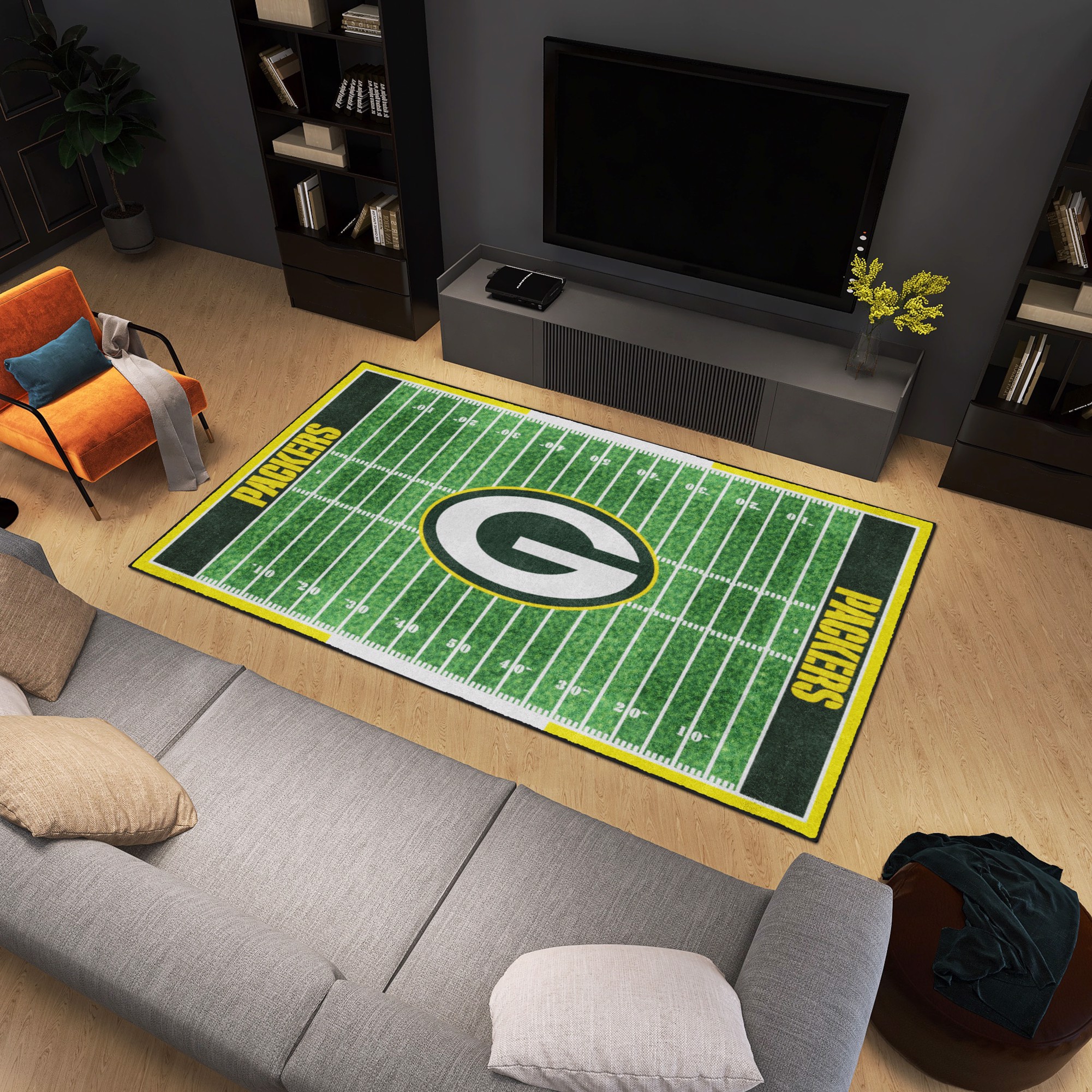 Fanmats | Green Bay Packers 6X10 Plush Rug