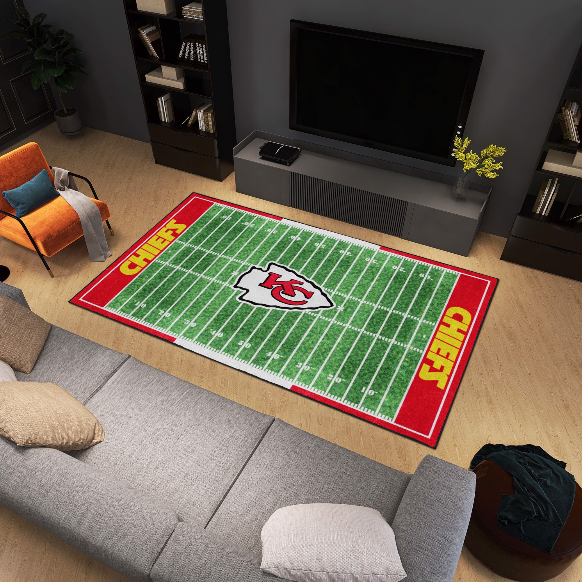 Fanmats | Kansas City Chiefs 6X10 Plush Rug