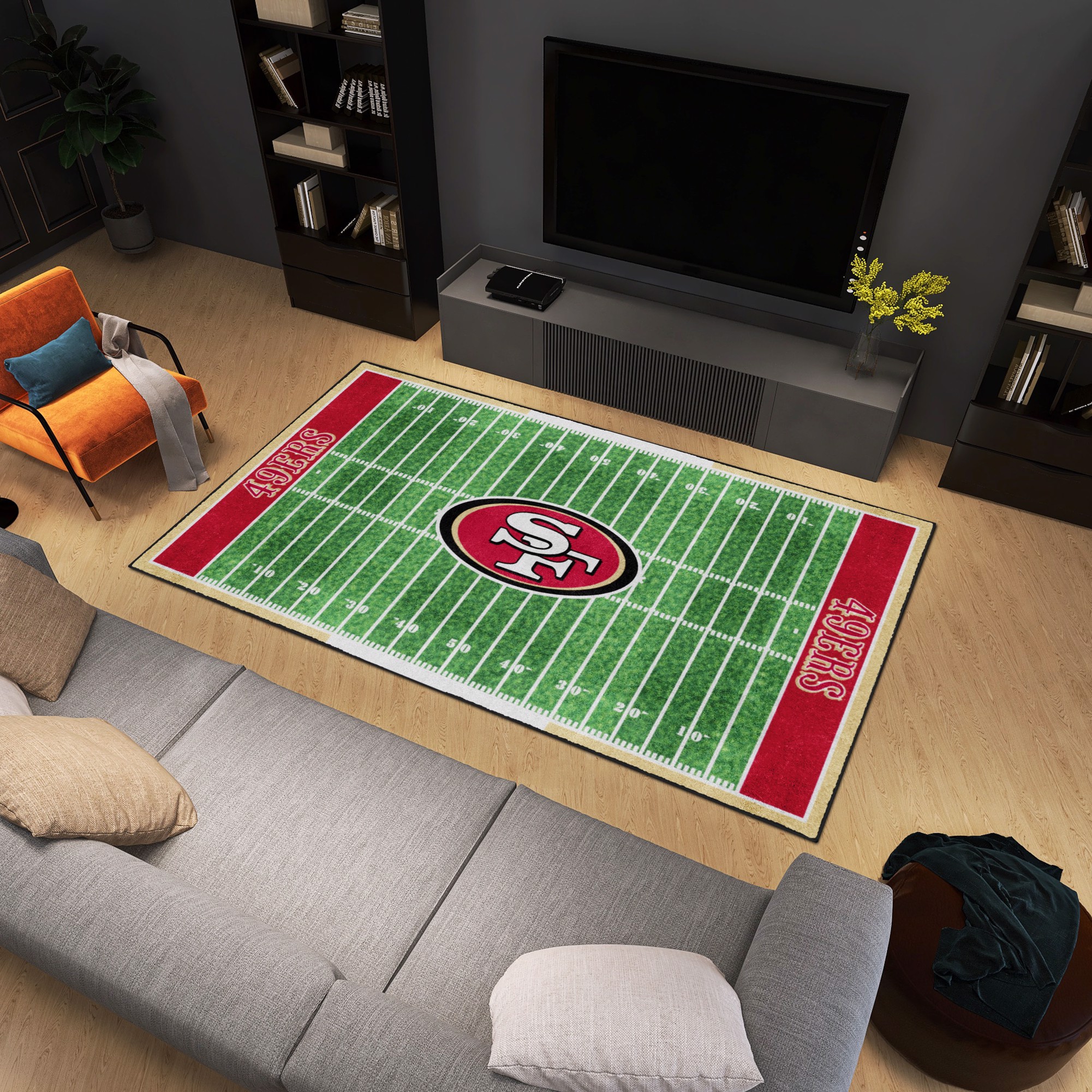 Fanmats | San Francisco 49ers 6X10 Plush Rug