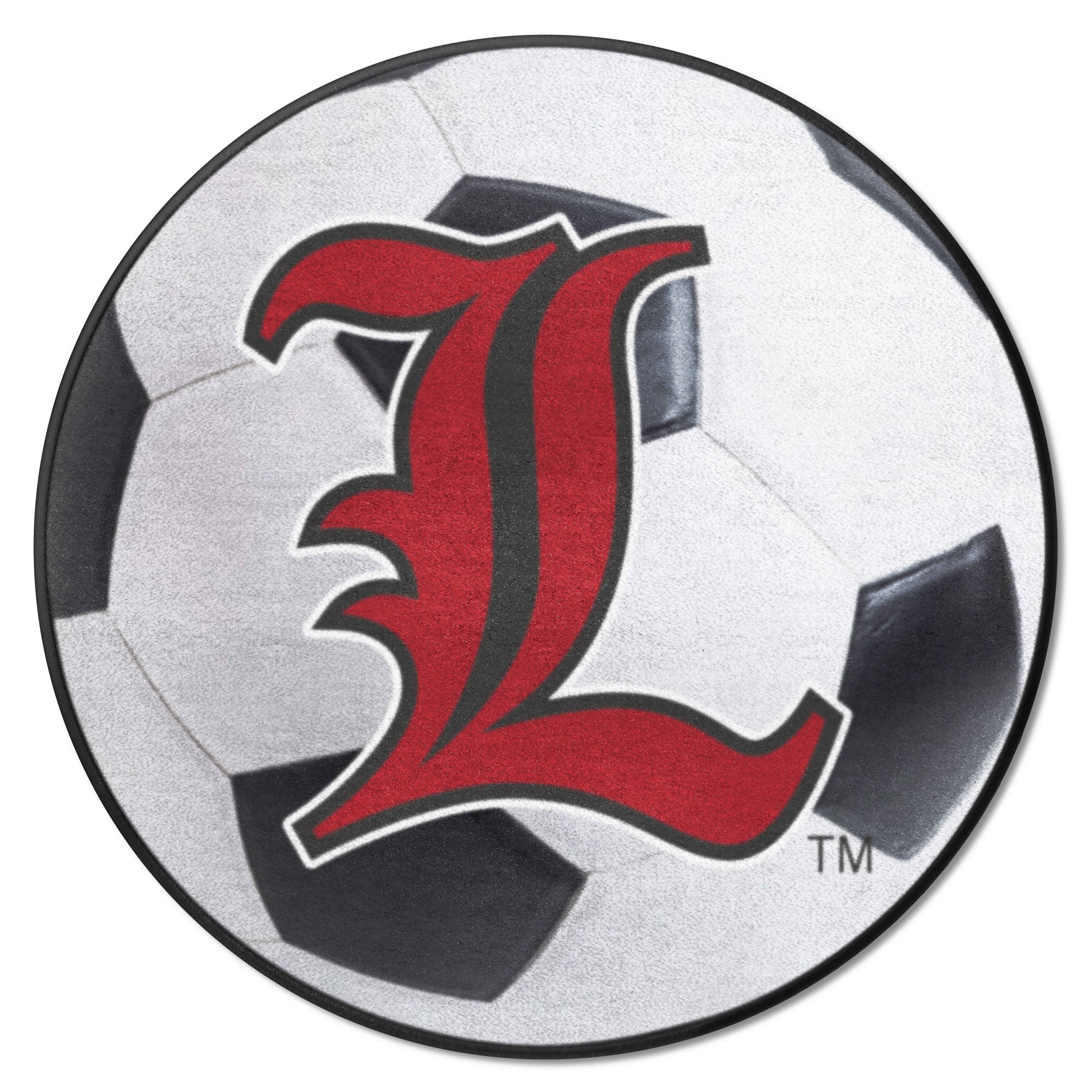 Fanmats Louisville Cardinals Baseball Rug - 27in. Diameter