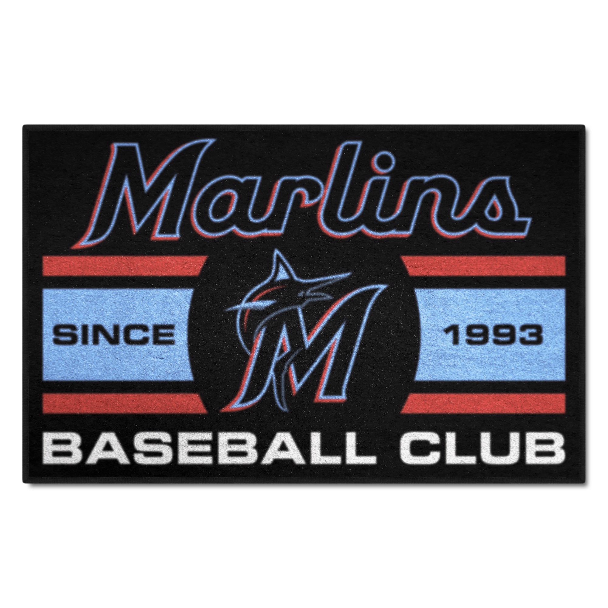 Miami Marlins Uniform Starter Mat