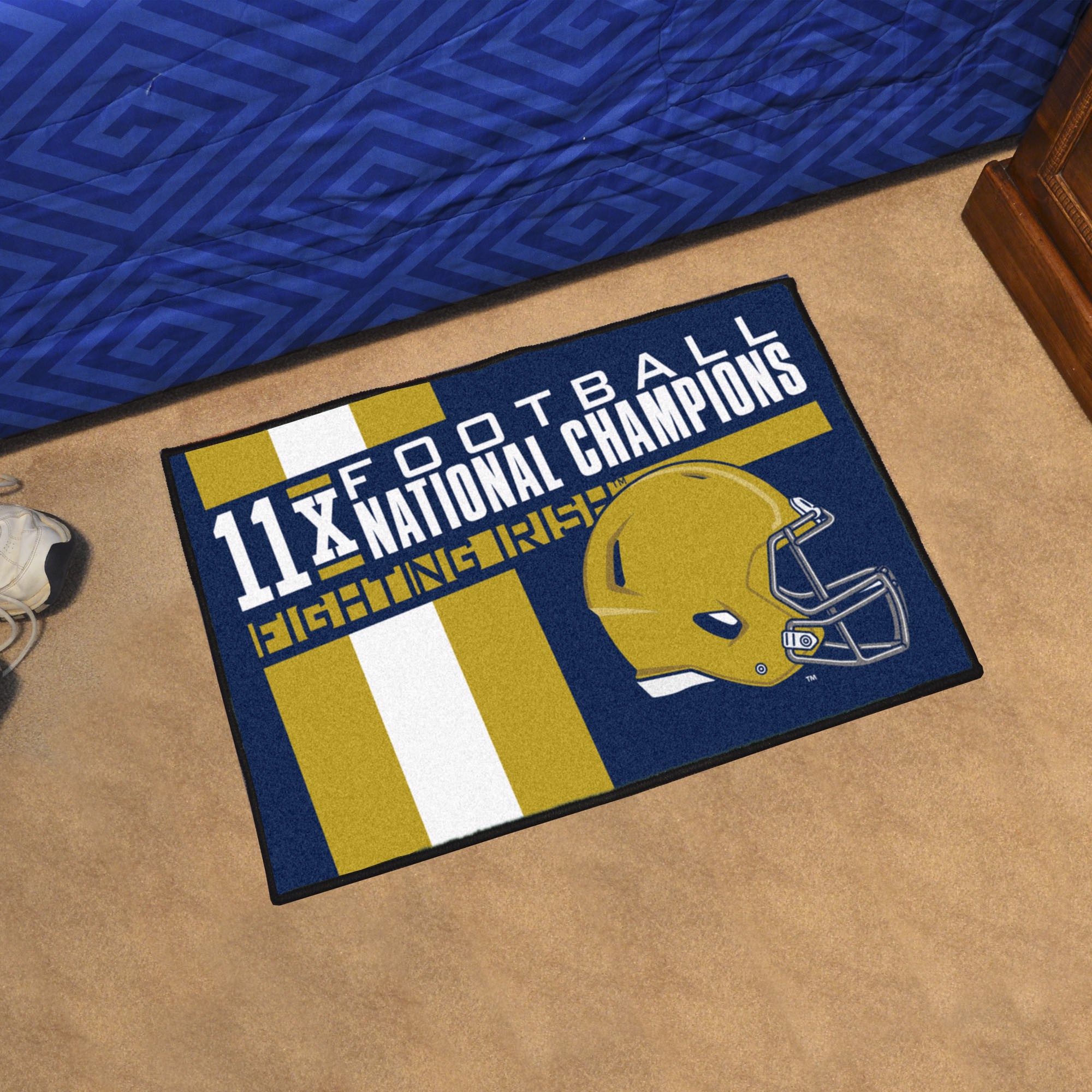 Fanmats | Notre Dame Fighting Irish Dynasty Starter Mat