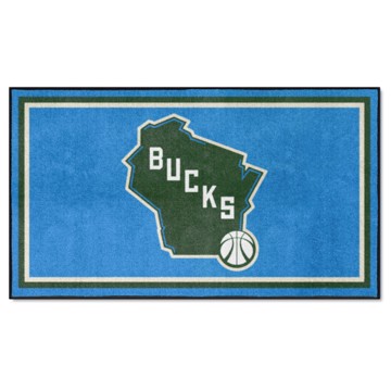 Milwaukee Bucks Nba Rug - Custom Size And Printing