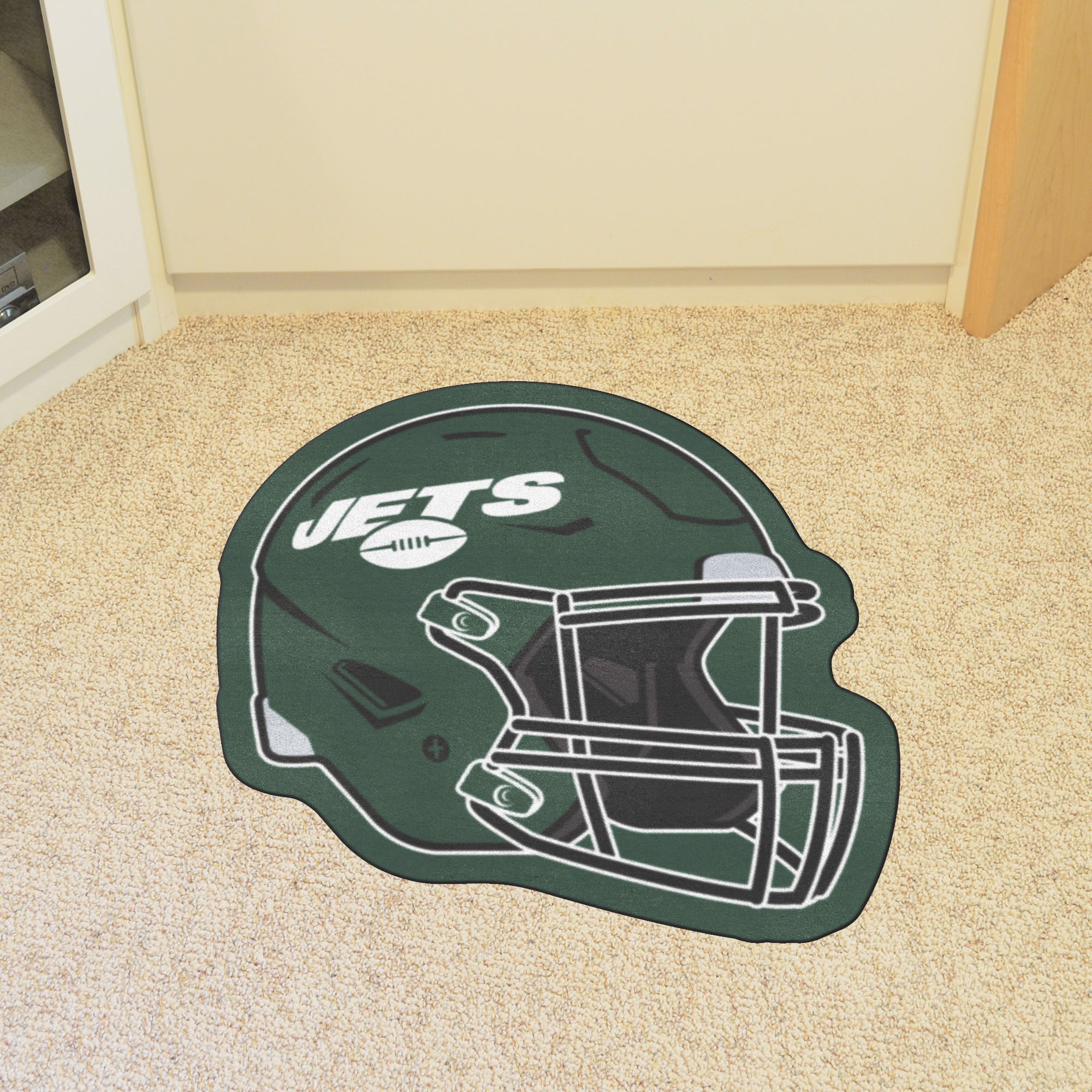 Fanmats | New York Jets Mascot Mat - Helmet