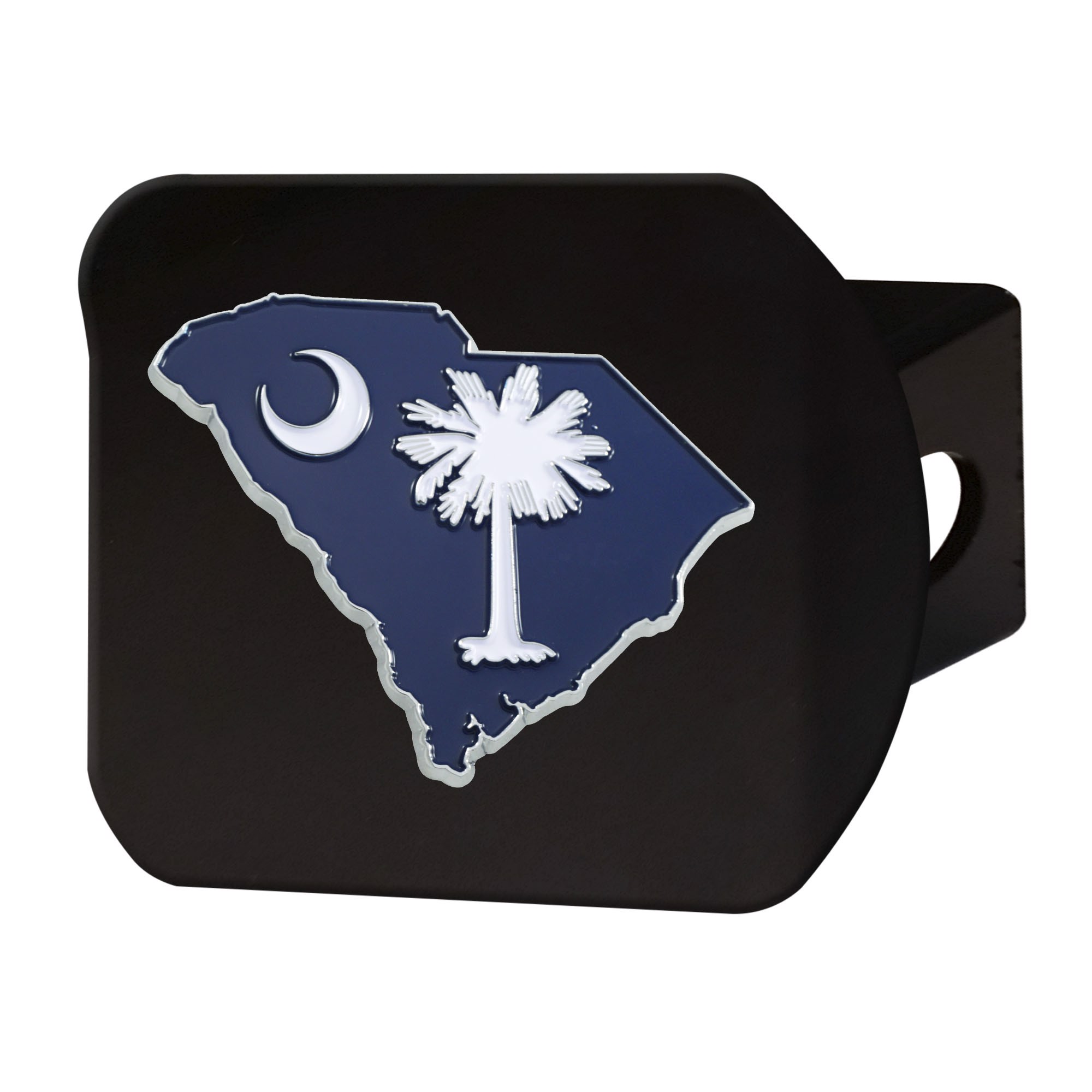 Carolina Panthers Black Color Hitch Cover