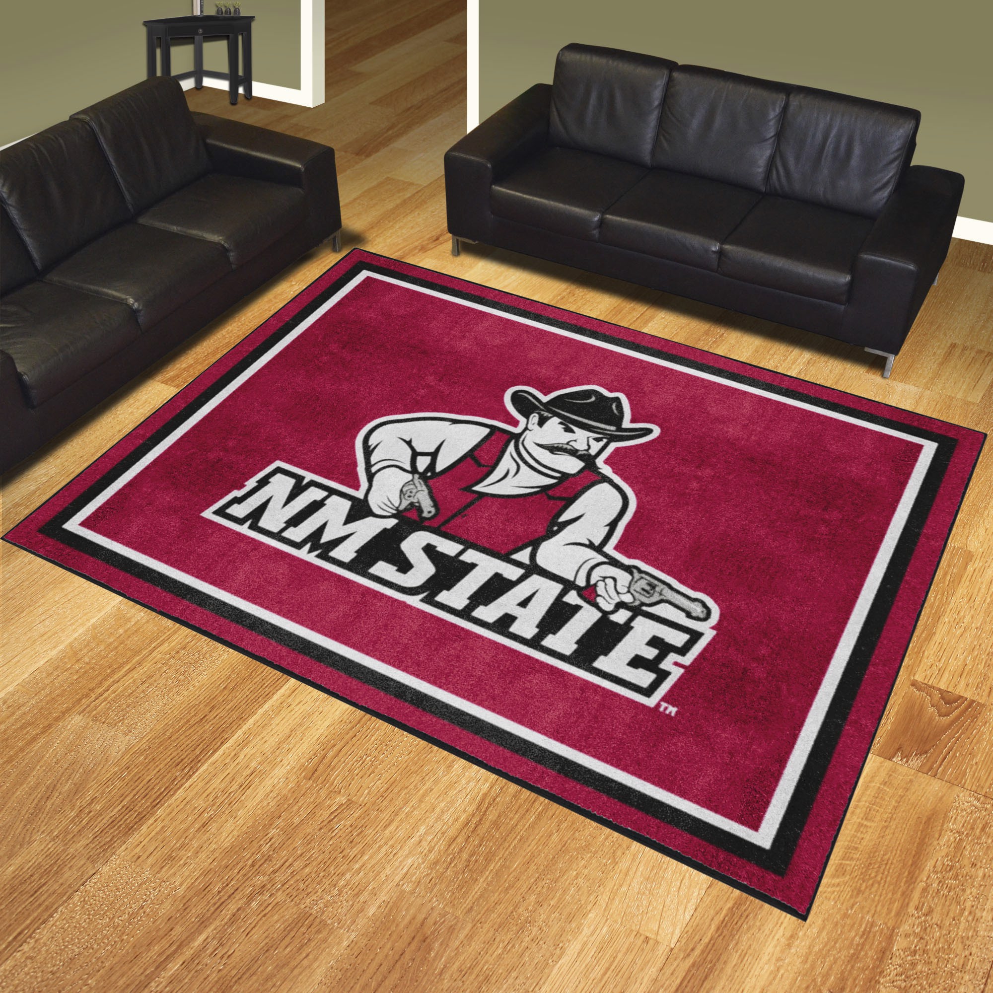 Fanmats | New Mexico State Lobos 8x10 Rug 