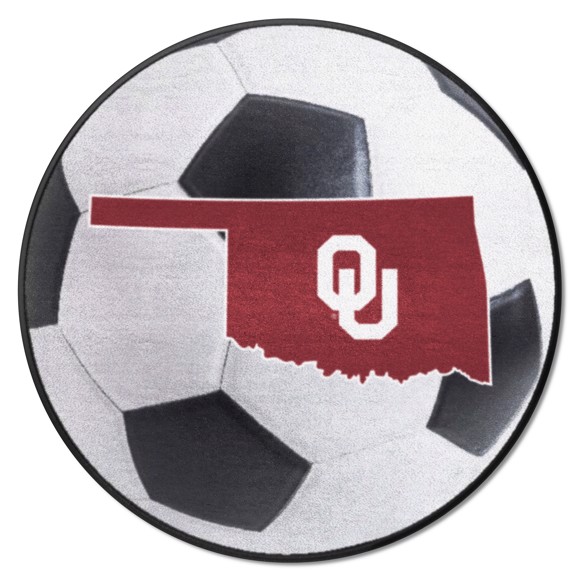 Picture of Oklahoma Sooners Soccer Ball Mat