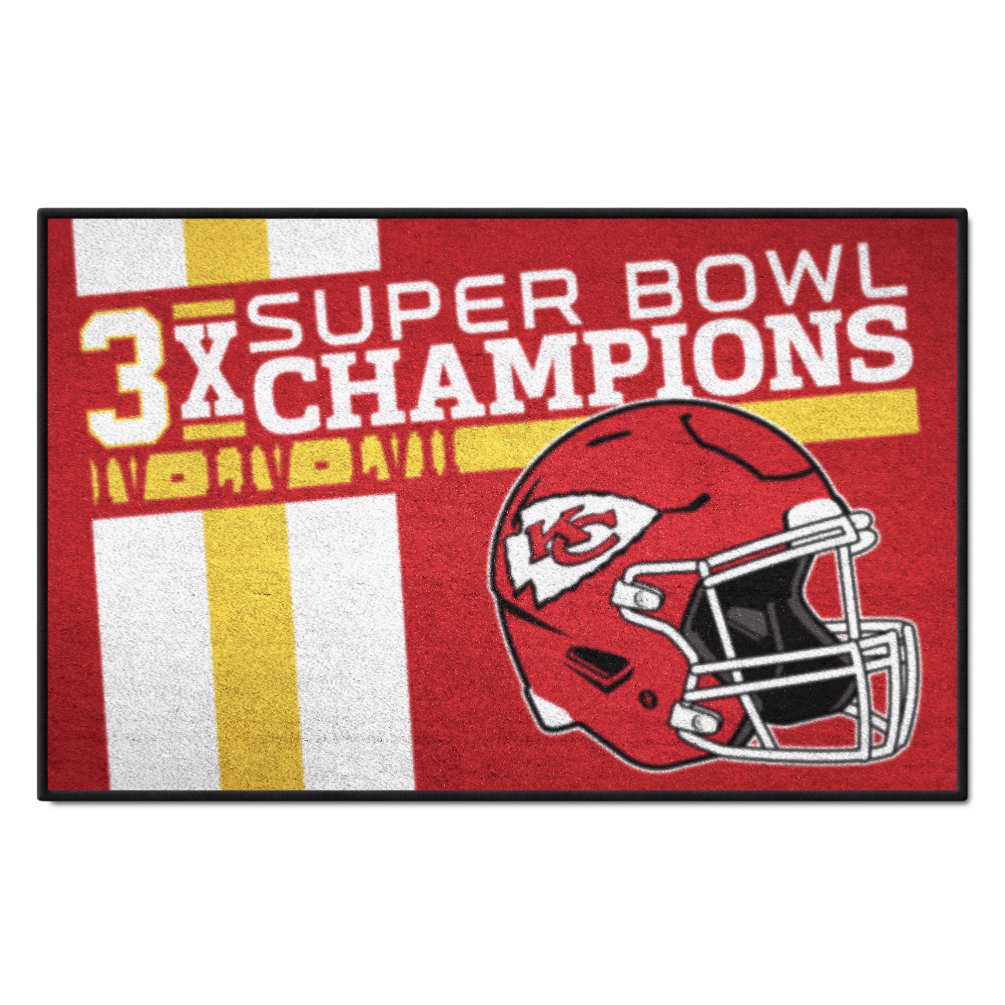 Kansas City Chiefs Dynasty Starter Mat Fanmats Sports Licensing