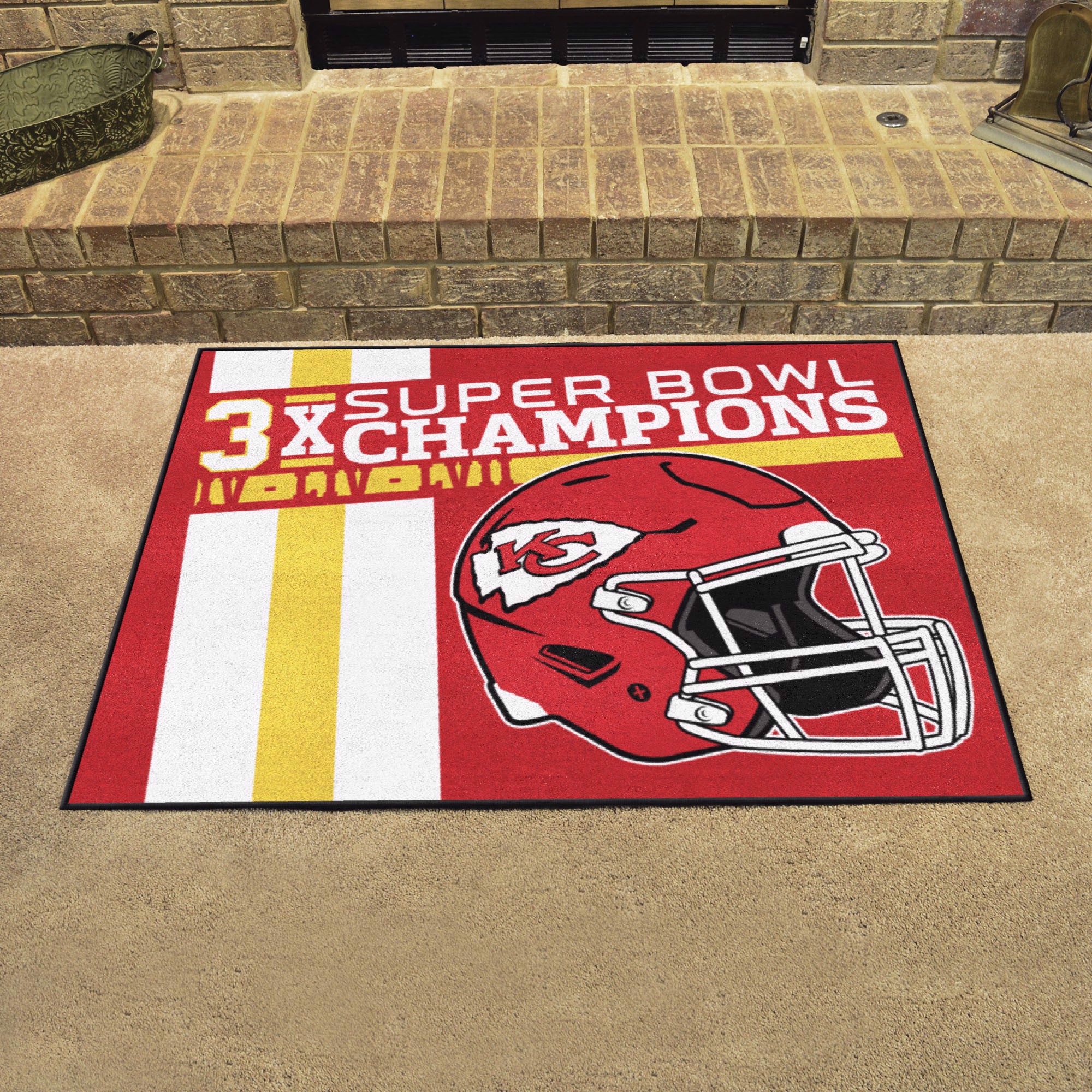 FANMATS Kansas City Chiefs Dynasty All-Star Mat