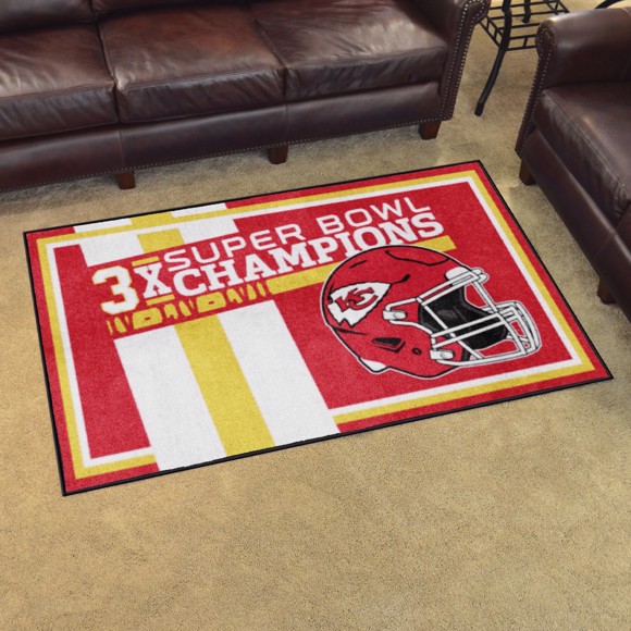 Tampa Bay Buccaneers Dynasty 5x8 Rug