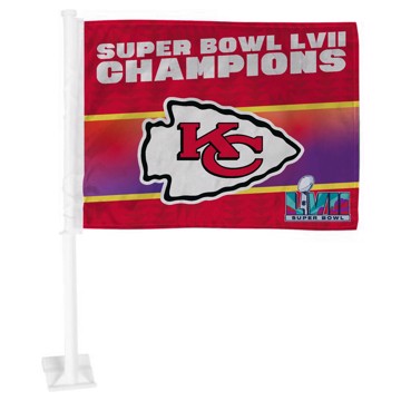 Kansas City Chiefs Super Bowl LVII Champions House Flag NFL 2022