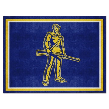 7339 Fanmats College NCAA West Virginia University 30 inch x 72 inch Nylon Face Durable Non-Skid chromojet-printed Washable Football Field Runner