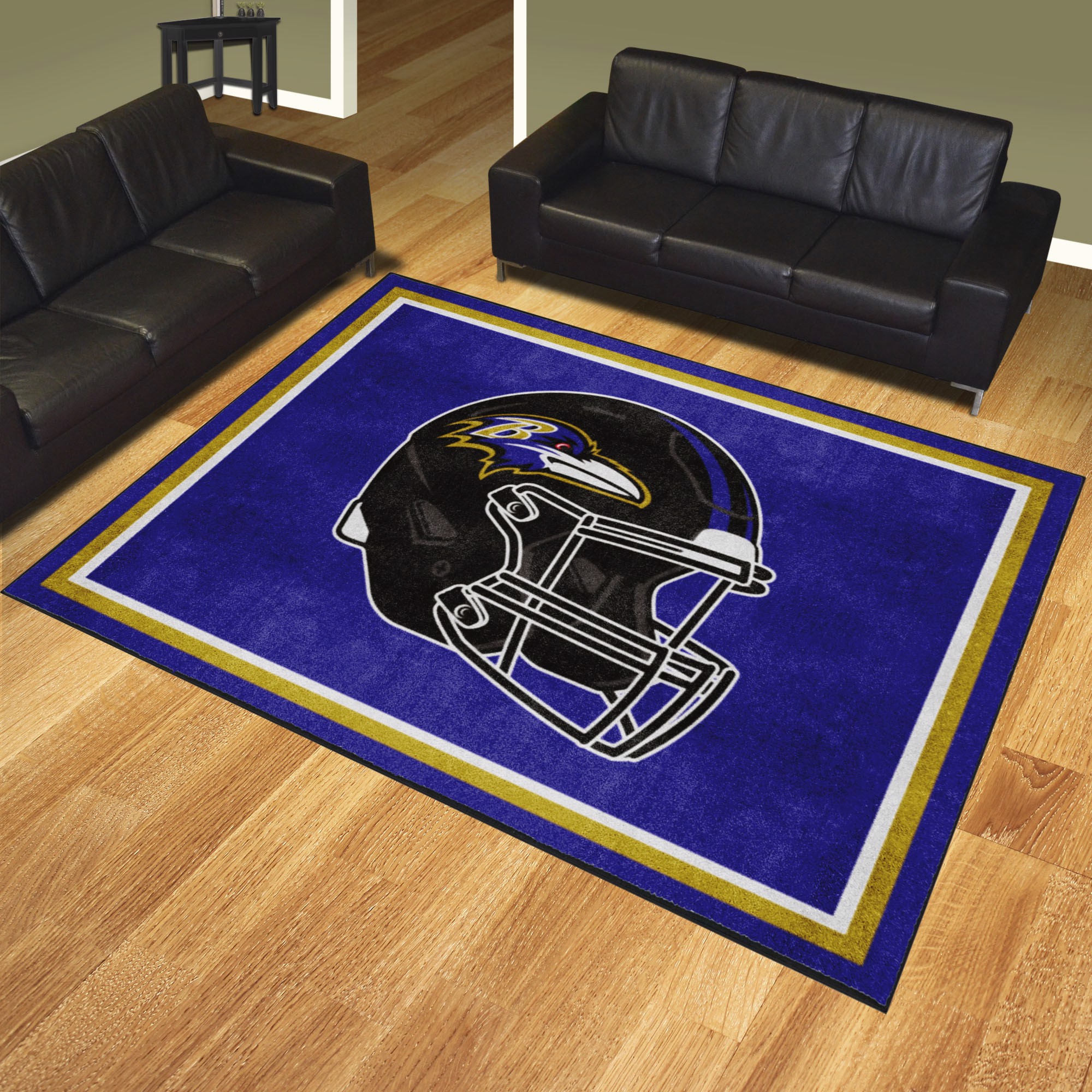 Baltimore Ravens 8x10 Rug | Fanmats - Sports Licensing Solutions, LLC