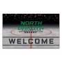 Picture of North Dakota Fighting Hawks Rubber Door Mat - 18in. x 30in.