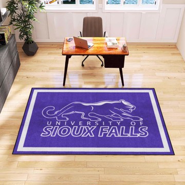 FANMATS Minnesota Vikings Purple 4 ft. x 6 ft. Plush Area Rug