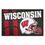 Picture of Wisconsin Badgers Starter Mat Accent Rug - 19in. x 30in.