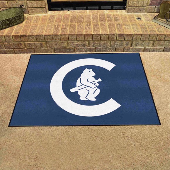 Fanmats Chicago Cubs All-Star Rug - 34 in. x 42.5 in.