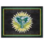 Picture of Oakland Athletics 8ft. x 10 ft. Plush Area Rug - Retro Collection