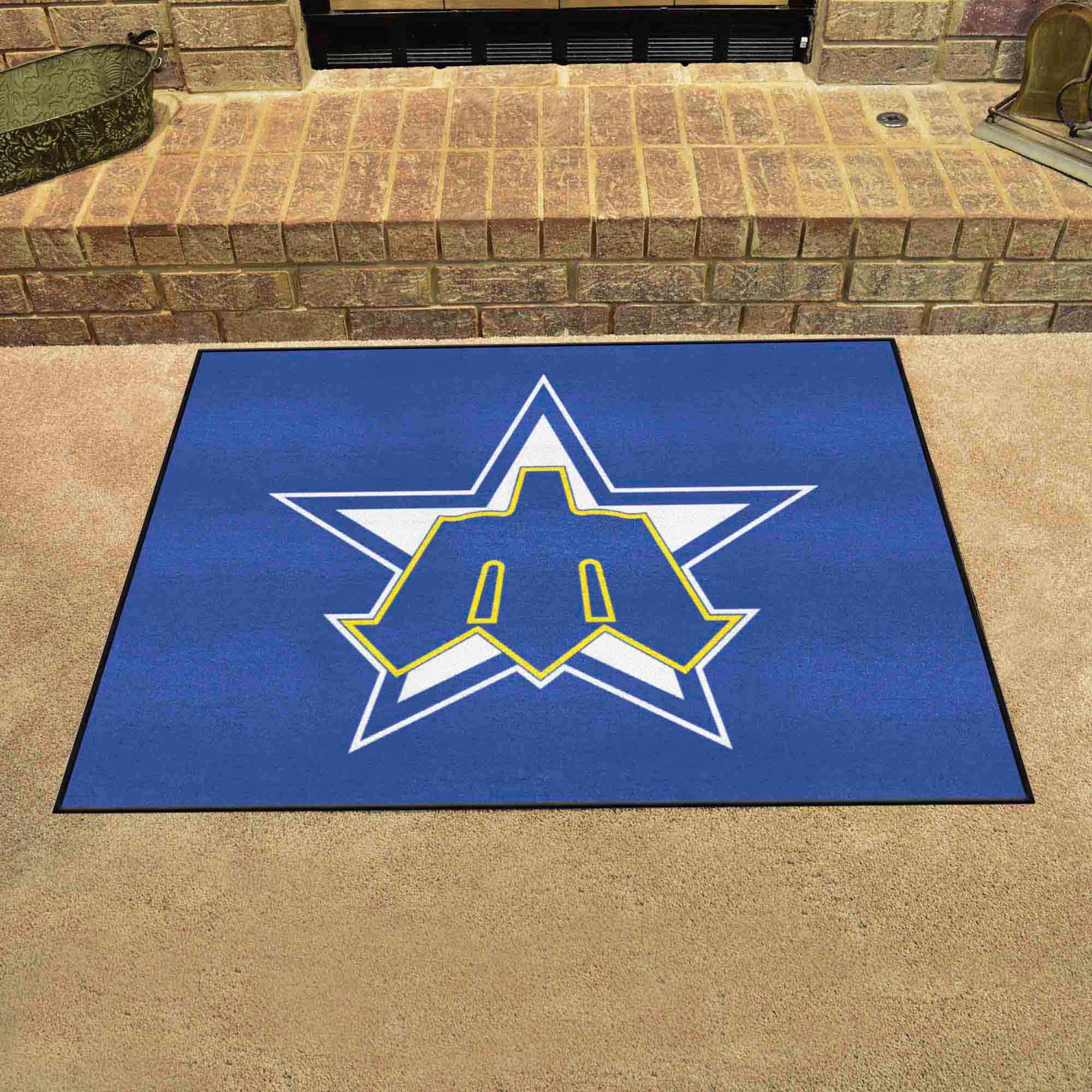 Fanmats Miami Marlins All-Star Rug - 34 in. x 42.5 in.