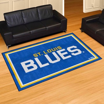 FANMATS St. Louis Blues Black 27 in. Round Hockey Puck Mat 10594