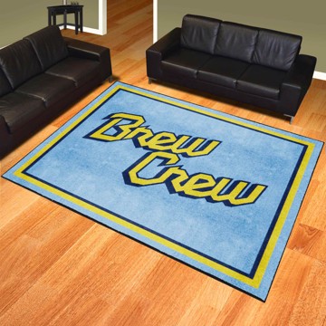 Picture of Milwaukee Brewers 8ft. x 10 ft. Plush Area Rug