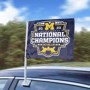 Picture of Michigan 2023-24 National Champions Car Flag
