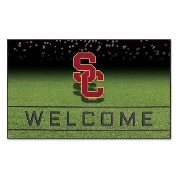 Picture of Southern California Trojans Crumb Rubber Door Mat