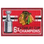 Picture of Chicago Blackhawks 5x8 Rug