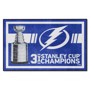 Picture of Tampa Bay Lightning 4x6 Rug