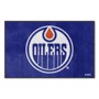 Picture of Edmonton Oilers 4X6 Logo Mat - Landscape