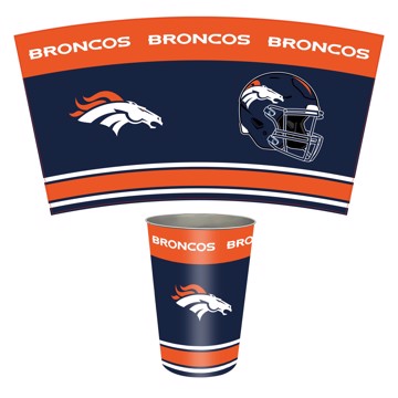 Picture of NFL - Denver Broncos Wastebasket