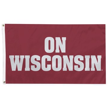 Picture of University of Wisconsin Slogan Home Flag