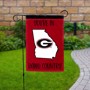 Picture of University of Georgia State Shape Garden Flag